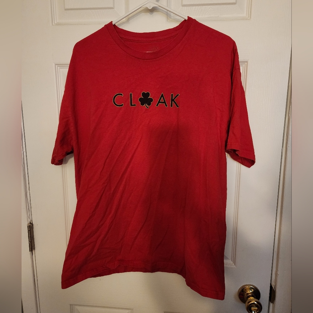Cloak Eire Tree of Life Red Shirt Unisex Large